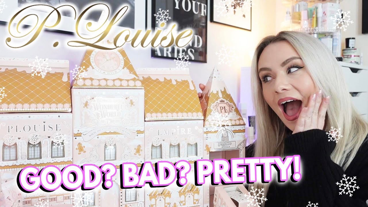 P LOUISE ADVENT CALENDAR 2023 UNBOXING & SWATCHES! GOOD OR BAD? HONEST REVIEW | MISS BOUX
