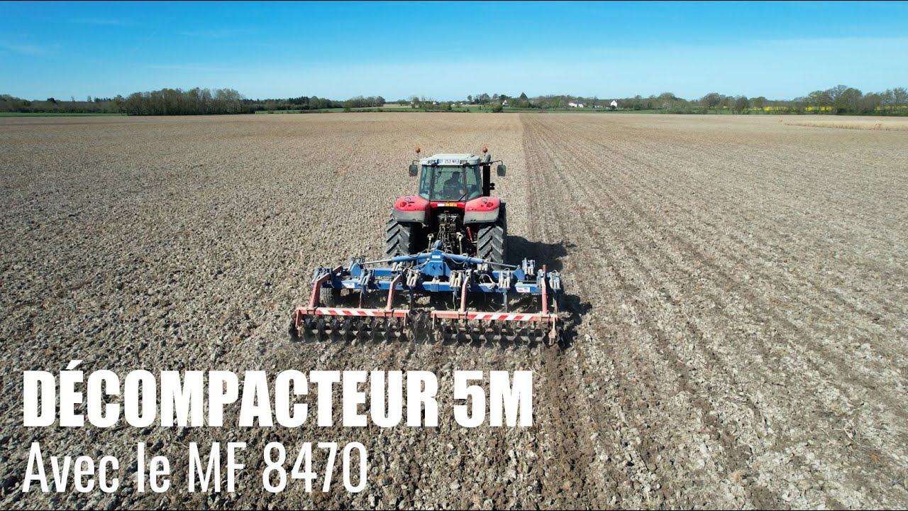 300 CV sur un décompacteur de 5 mètres