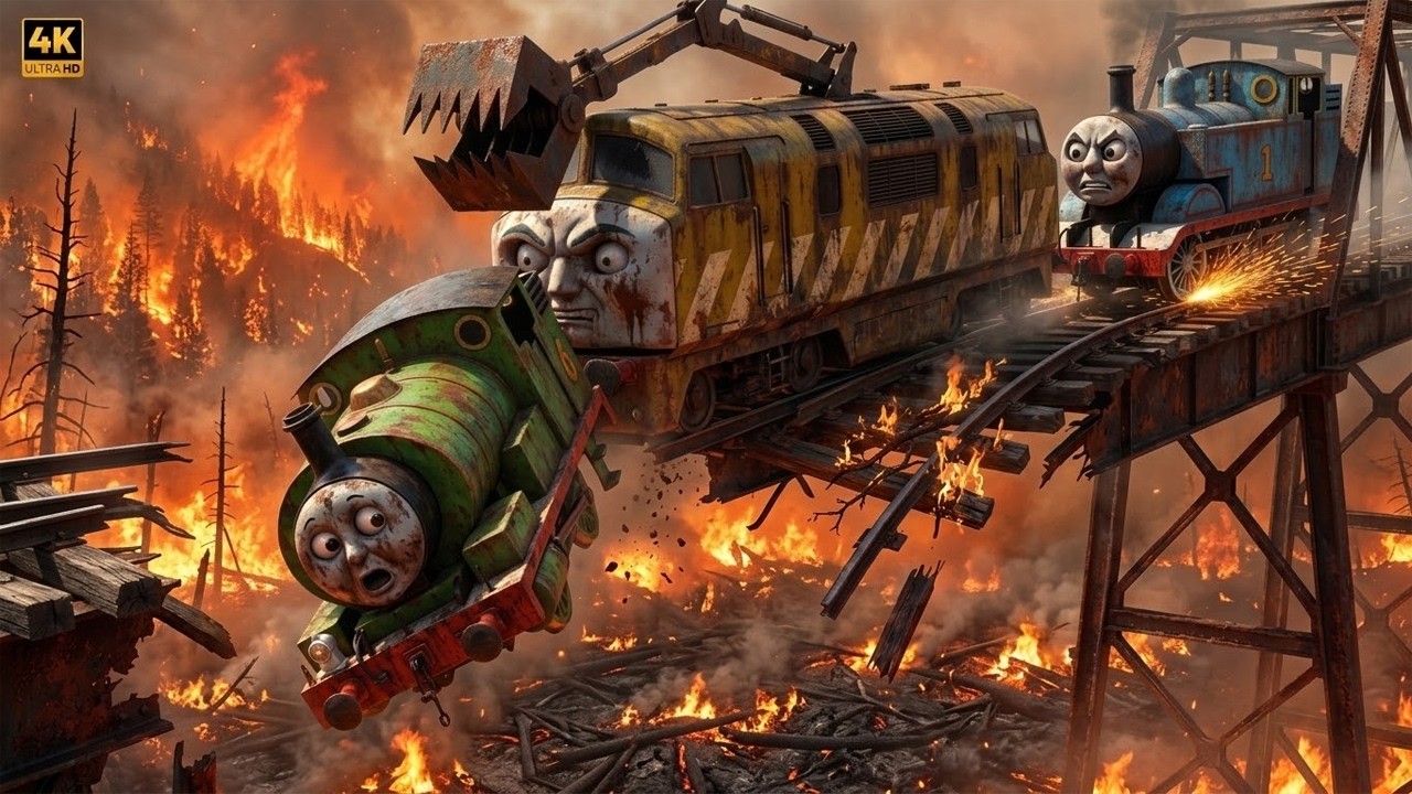 Percy Was Doomed 😱 Until Thomas Appeared Like an Angel | Diesel 1 Restoration