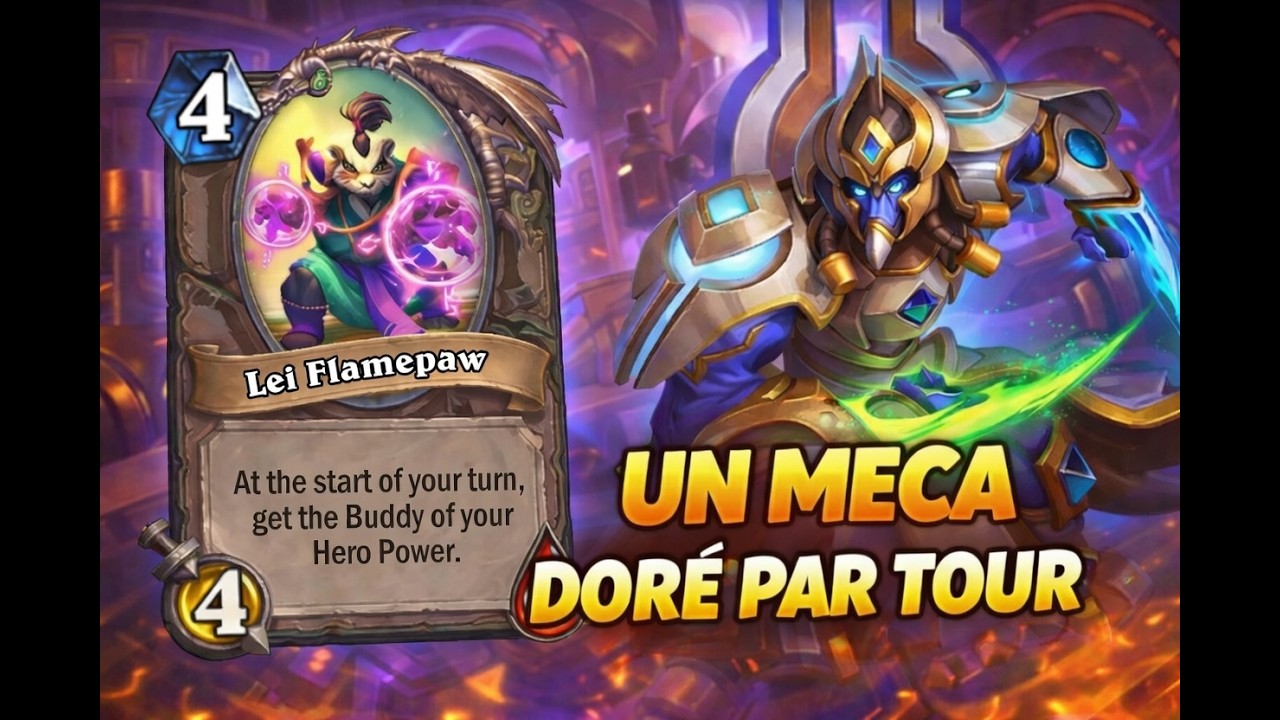 1 MECA DORE PAR TOUR !!! || Hearthstone battlegrounds TOP EUROPE