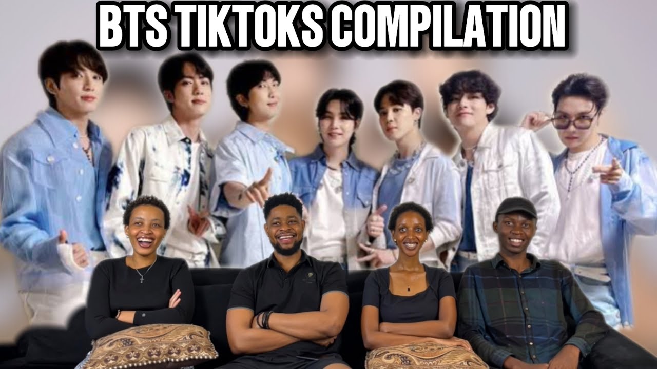 Our Reaction To BTS TIKTOKS COMPILATION.