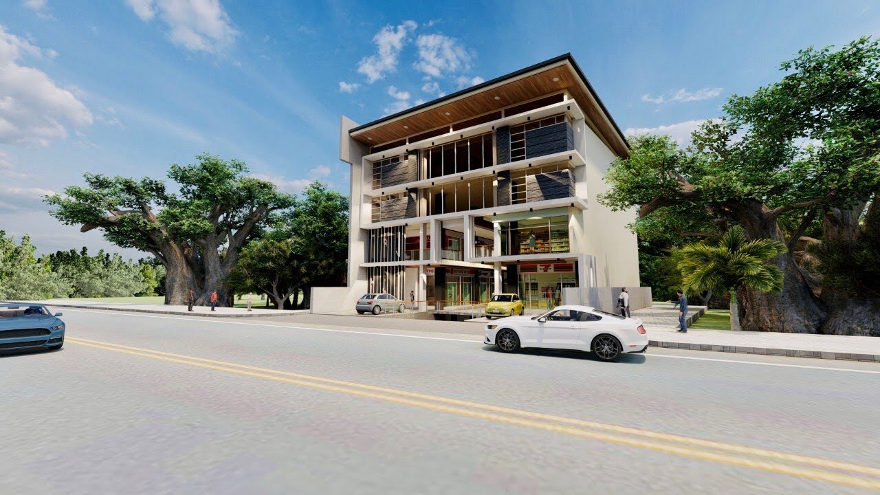 4 Story Commercial Building - UDB Design