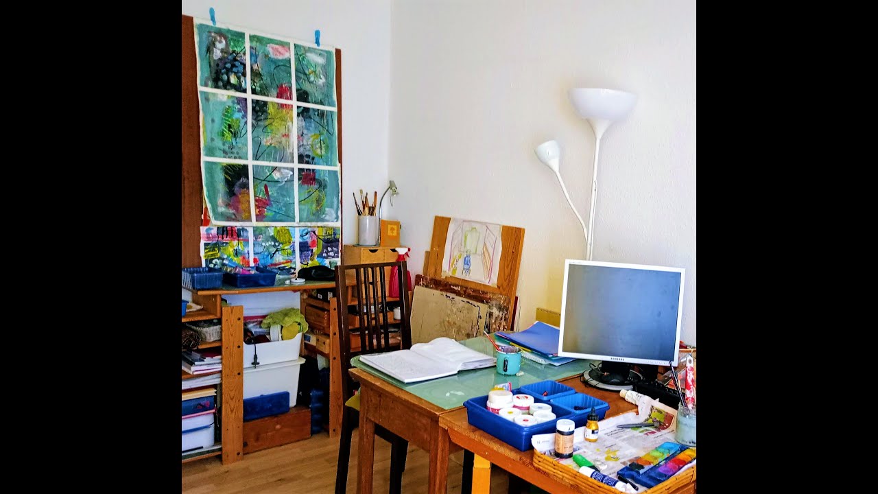 FELT ART JOURNALING: KUNST MACHEN AUS DER FOCUSING HALTUNG HERAUS mit Freda Blob
