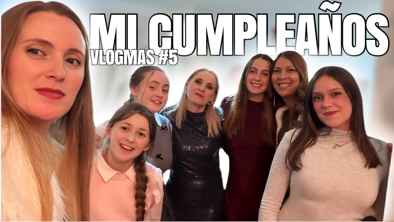 Vlogmas 🎄🎂 MI 45 CUMPLEAÑOS con la FAMILIA PANDA al COMPLETO