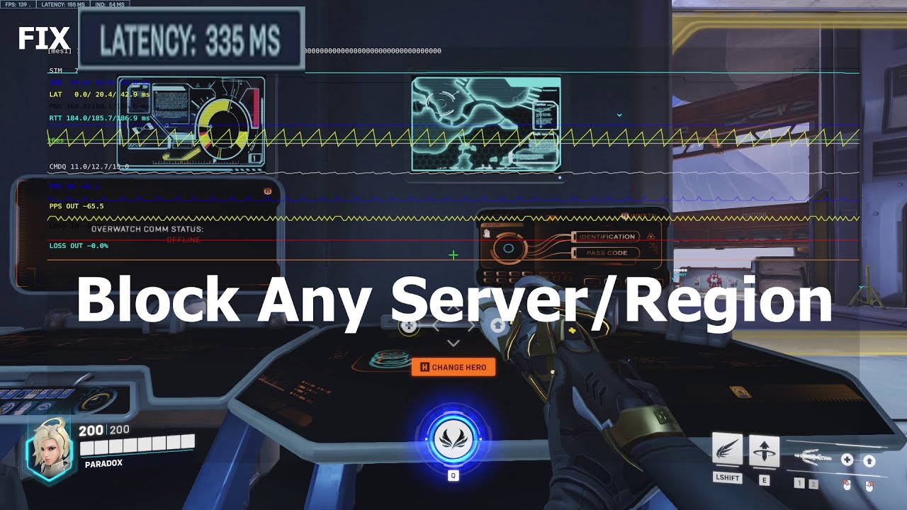 Block Any Server/Region for Overwatch 2