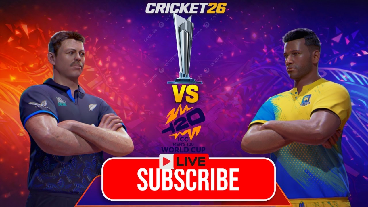 Super 8 NZ vs Sri Lanka T20 World Match Cricket 26 #cricket26 #viral #tredning #worldcup2026