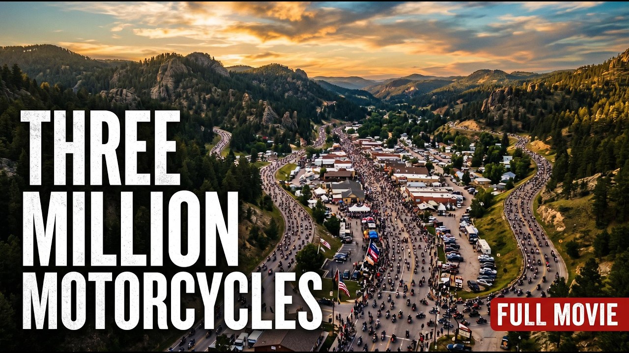 24 Hours At A Bike Rally - FULL MOVIE -  Three Million Motorcycles