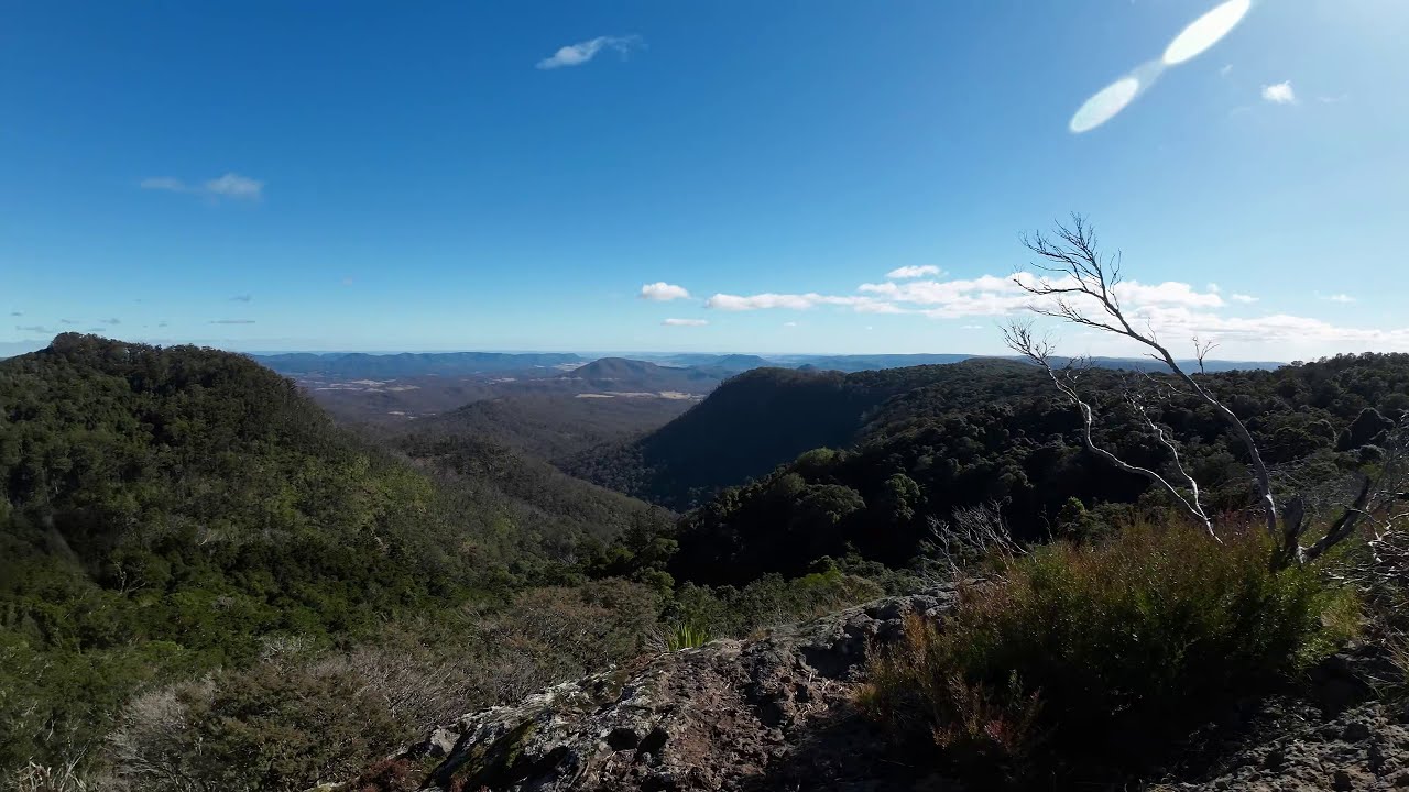Mt Cordeaux and Bare Rock - complete relaxing Australian 4k HD bush walk slow tv