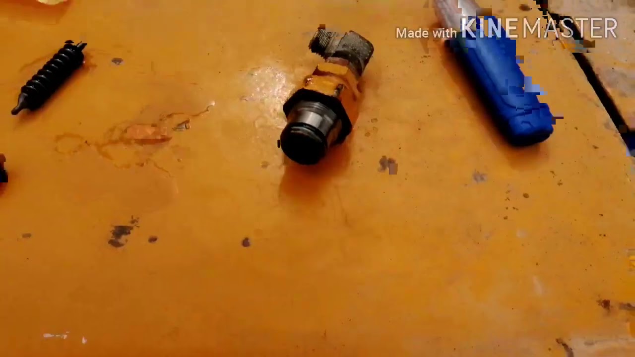 Komatsu PC220-7 low power,shaking pilot control how to repair