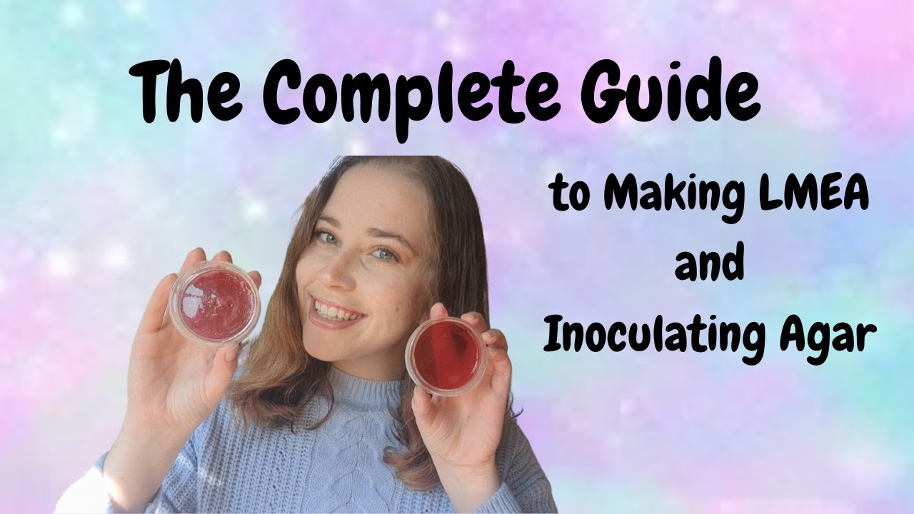 LMEA recipe - How to prep and pour agar + Inoculating agar #mushroom #mycology #agar