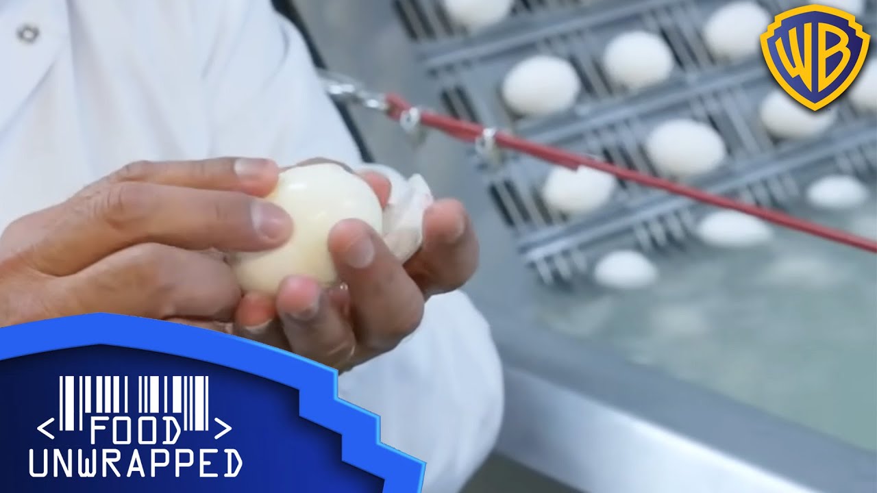 Как фабрики очищают миллионы яиц каждую неделю! 🥚 | Food Unwrapped