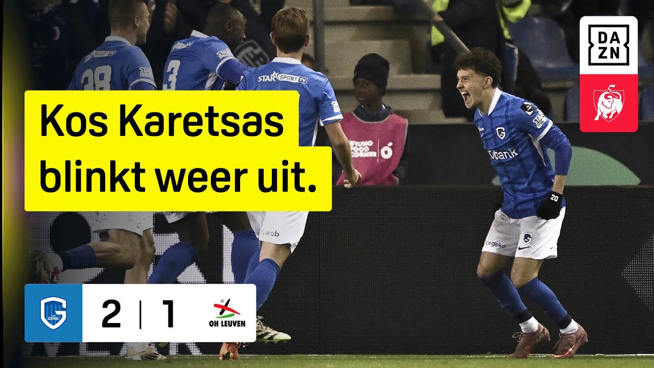 KRC Genk komt in de top 6! 📊🆕 GNKOHL