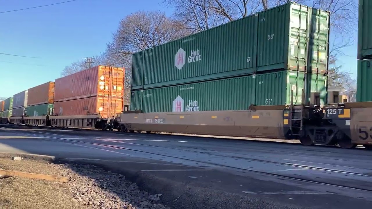 Union container at west Chicago IL