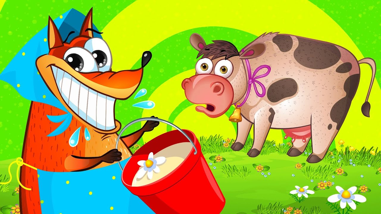 La vieja MacDonald tenía una granja - Zorro y Pollo - Canciones Infantiles