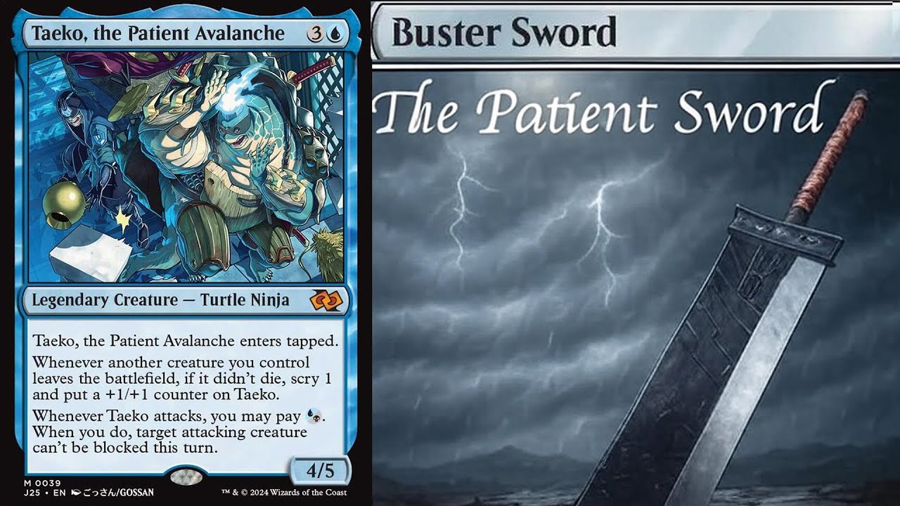 Taeko's Unblockable Avalanche: Buster Sword Combo Breaks MTG!