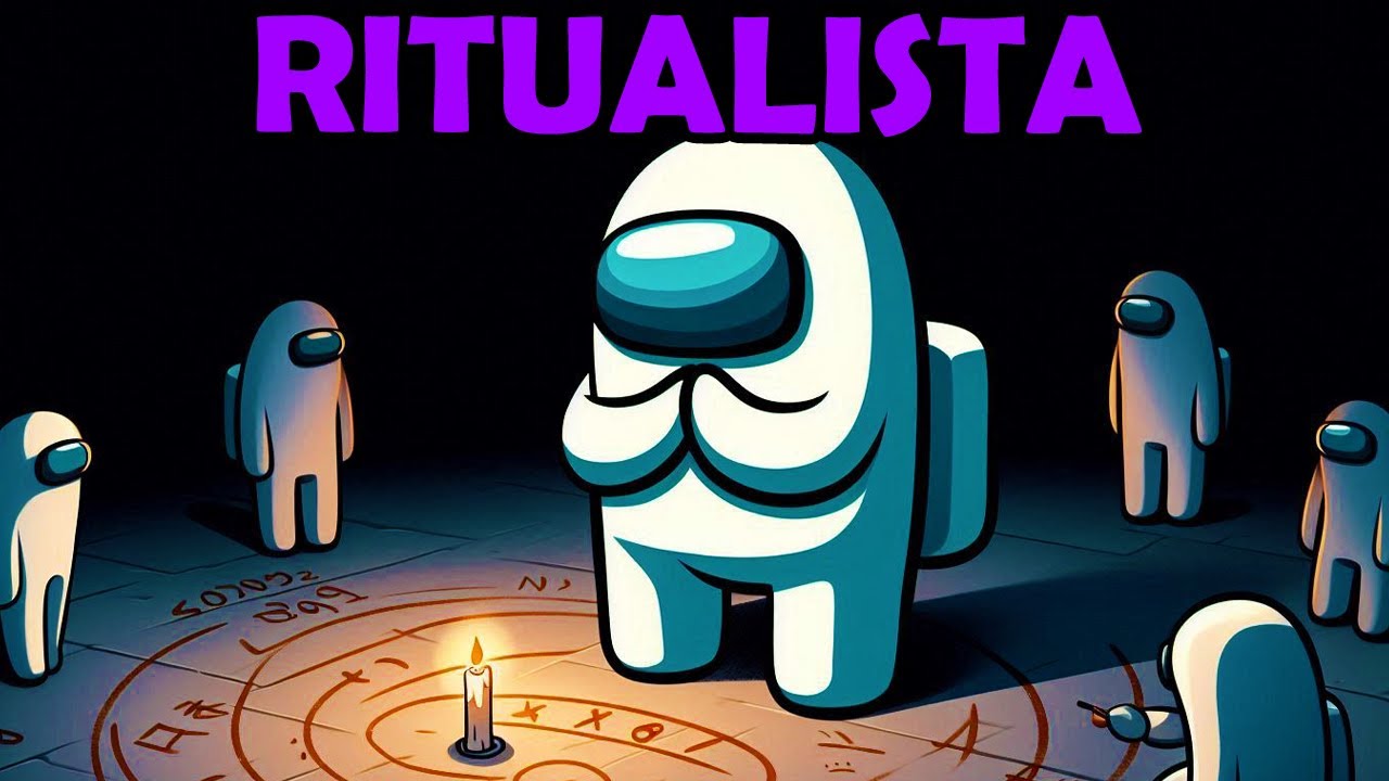 Virei o RITUALISTA e posso DESCOBRIR FUNÇÕES E MATAR no Among Us
