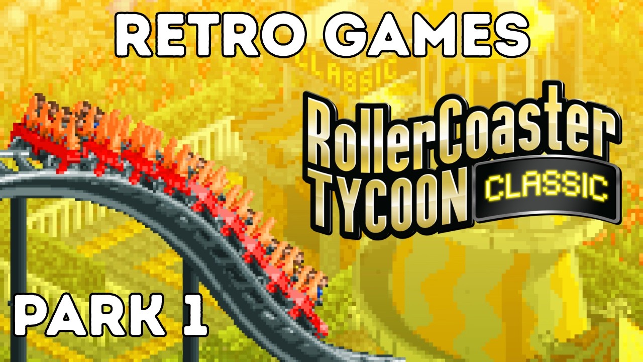 NEUES FORMAT! Die Retro Games werden ausgepackt! Roller Coaster Tycoon Classic