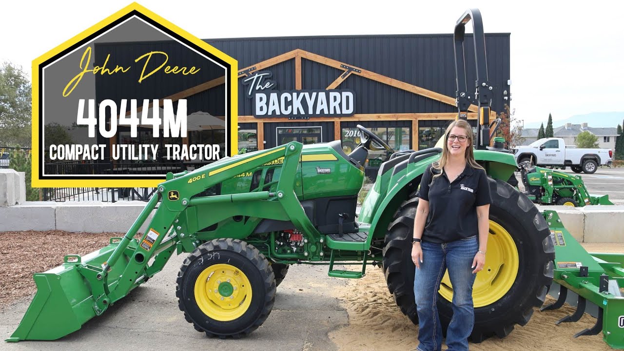 John Deere 4044M Demo | 4-Series Compact Utility Tractor