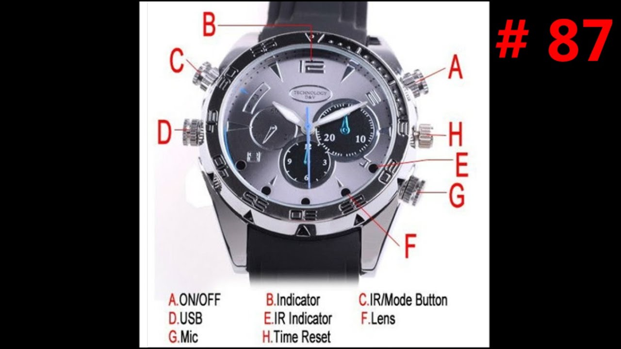 Интересные Товары из Китая. Часы Шпиона / Featured Products from China. Spy Watches # 87