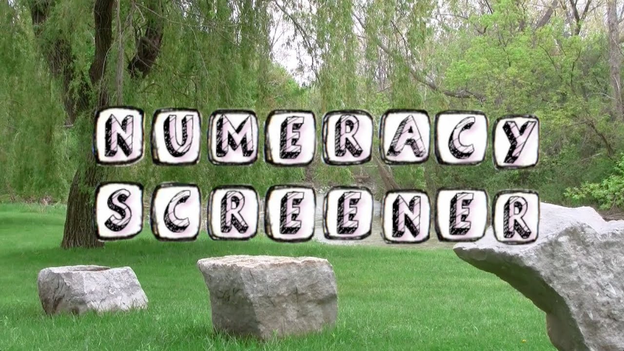 Numeracy Screener