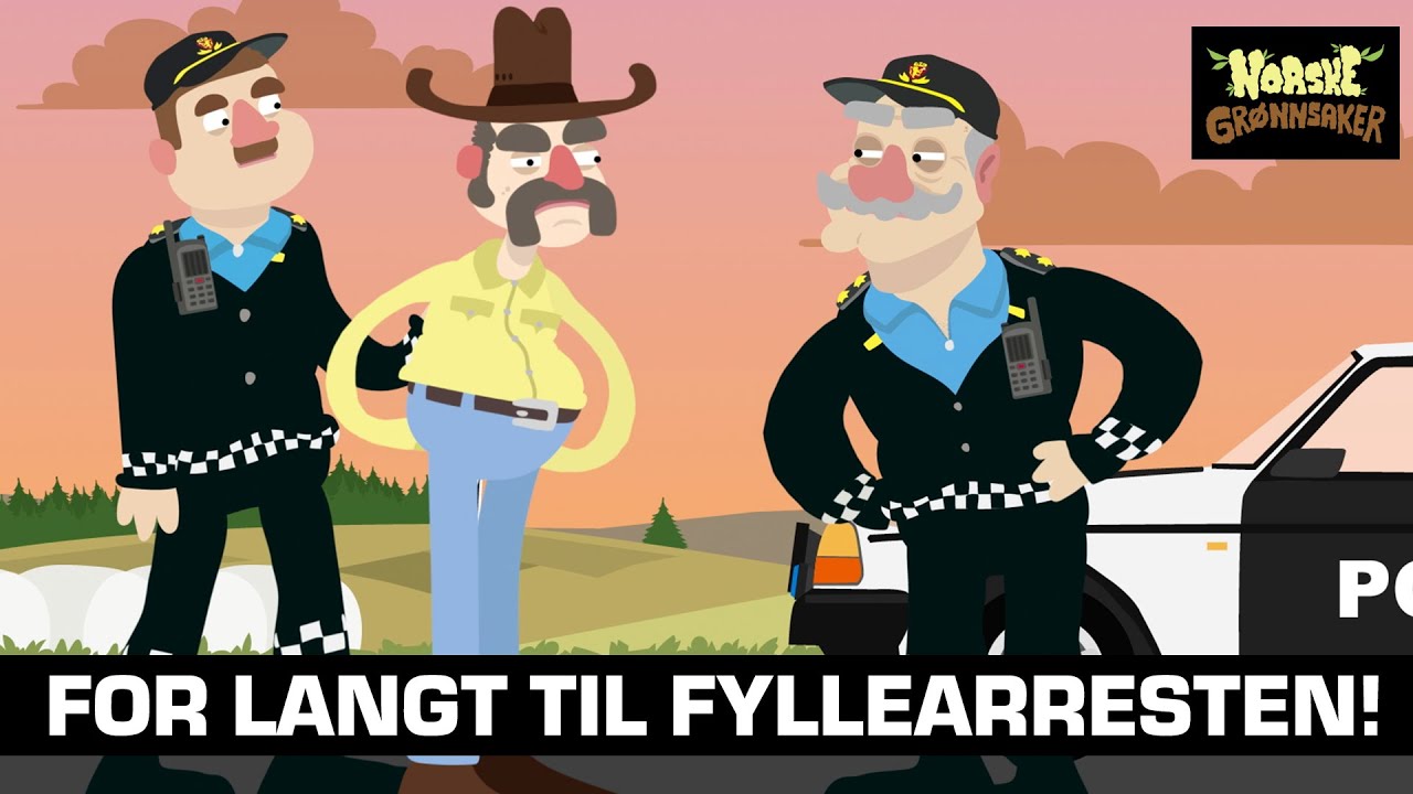 Hva gj&oslash;r man n&aring;r det er for langt til fyllearresten? Fra Norske Gr&oslash;nnsaker sin nye tv-serie!