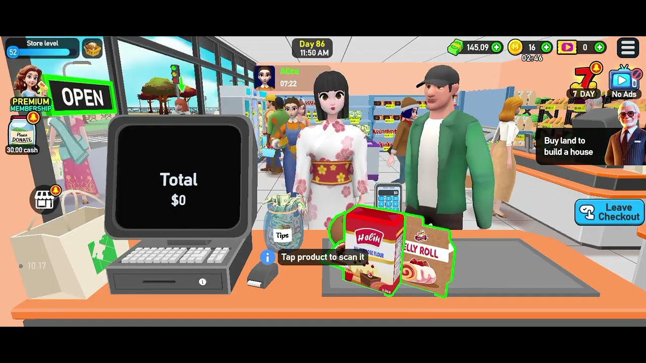 GAME SUPERMARKET TYCOON 3D #22