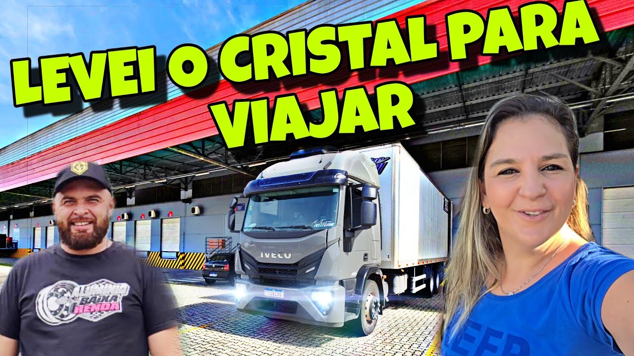 LEVEI O CRISTAL VIAJAR ! FIO DA INGNIÇÃO SOLTOU  CAMINHÃO NÃO LIGA .😵‍💫🤯😵