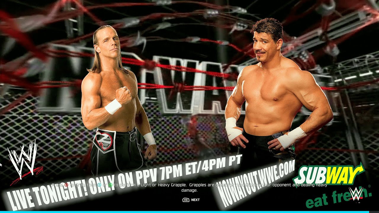 WWE 2K25 — Шон Майклс против Эдди Герреро — Матч легенд без дисквалификации!