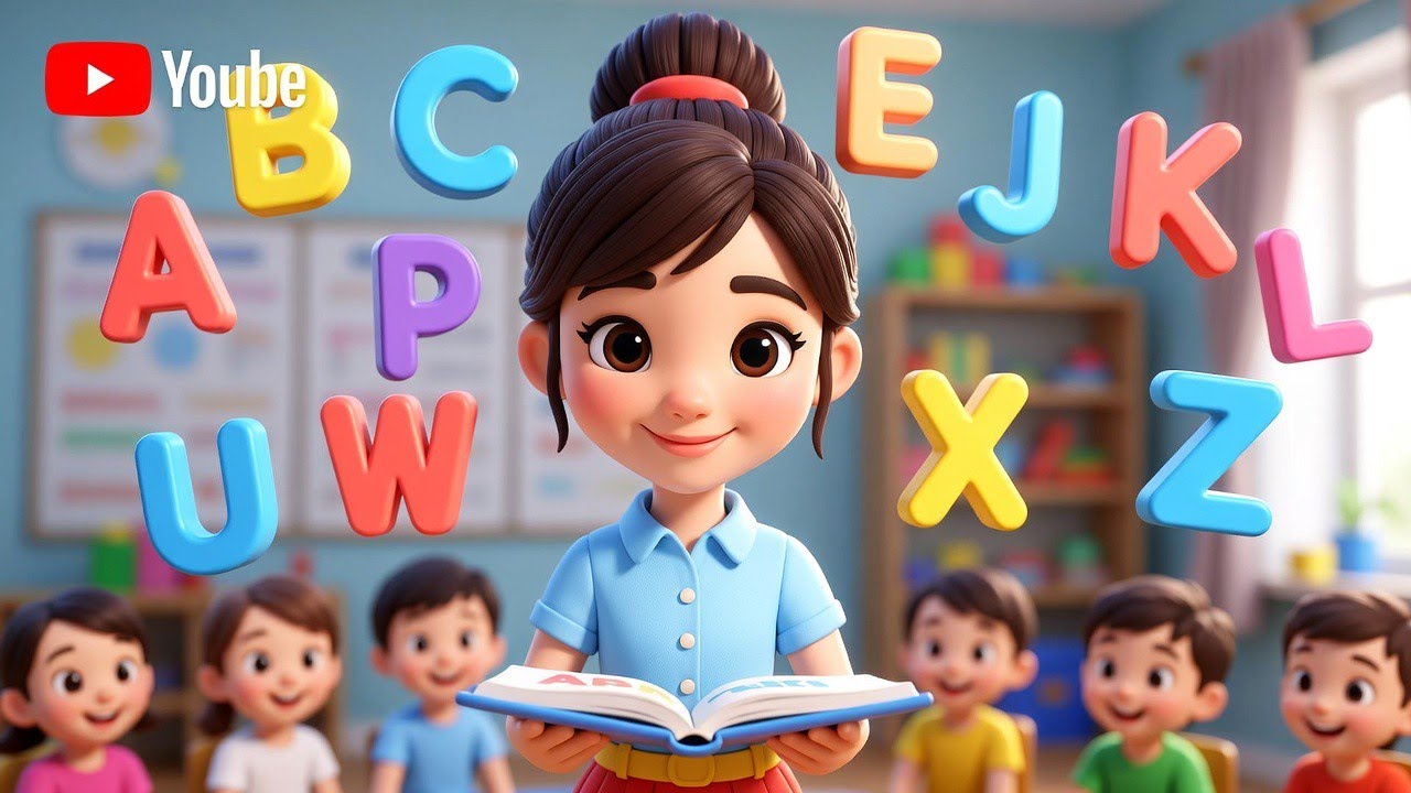 A to Z Hindi Alphabet Story 👩‍🏫 | Teacher Voice ABCD Story for Kids | Nursery Preschool Learning