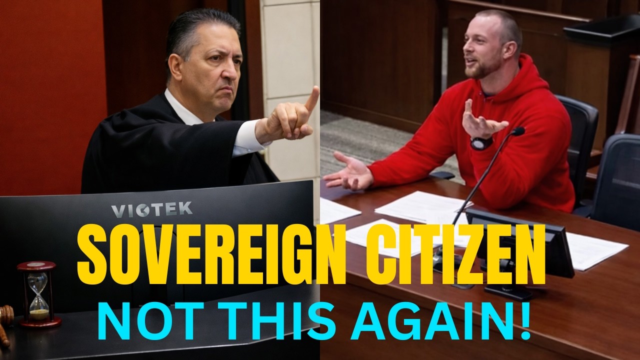 Judge Oakley SNAPS After Sovereign Citizen Tries the Same Courtroom Trick Again