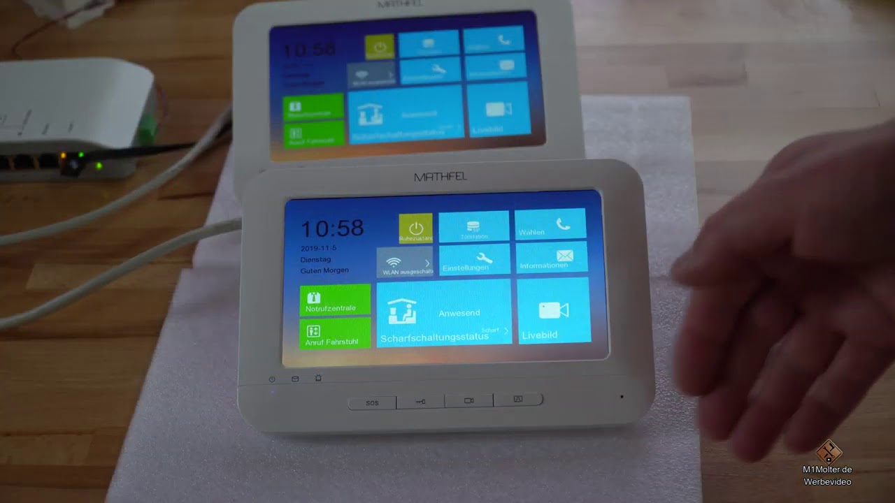 Mathfel 2 Familienhaus IP Türsprechanlage