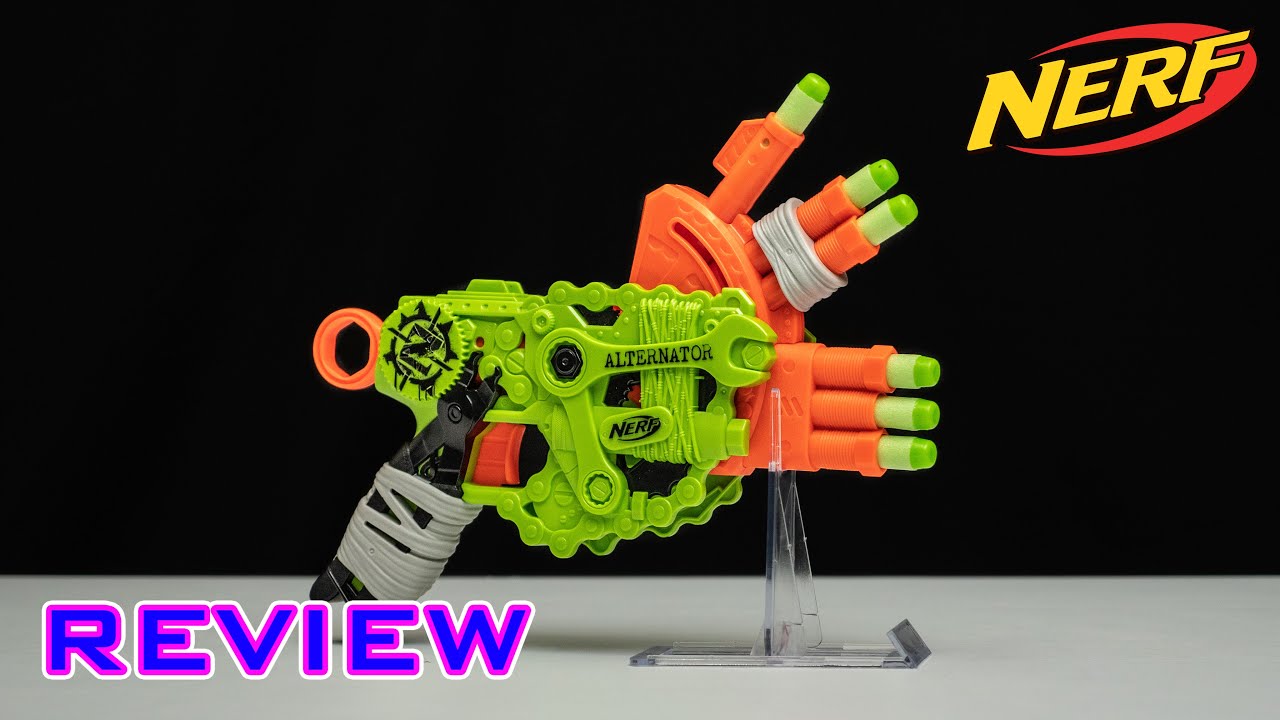 [REVIEW] Nerf Zombie Strike Alternator | Launches 1,2, or 3 Darts!