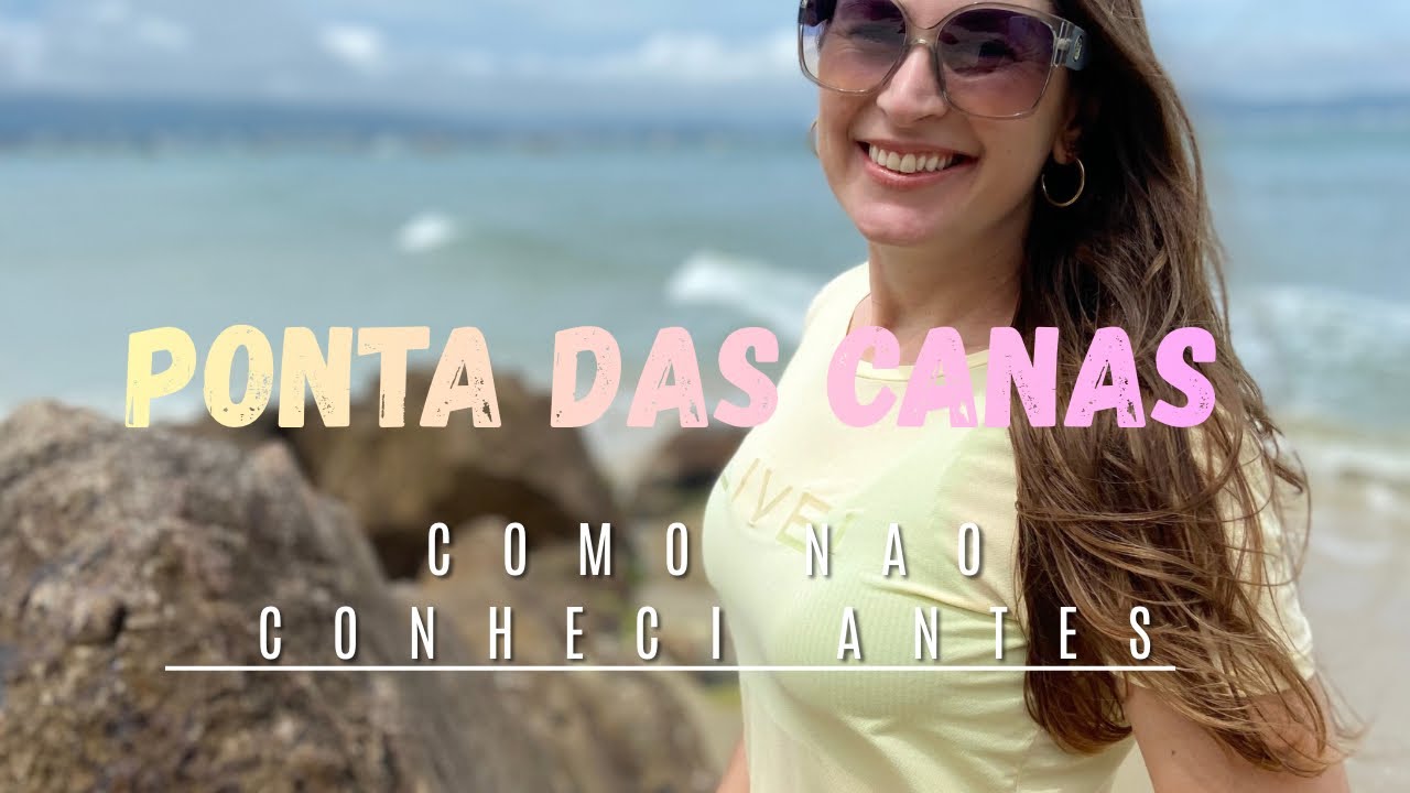Você precisa conhecer essa praia 🏖️ | Ponta das Canas | Um pedacinho do paraíso em Floripa