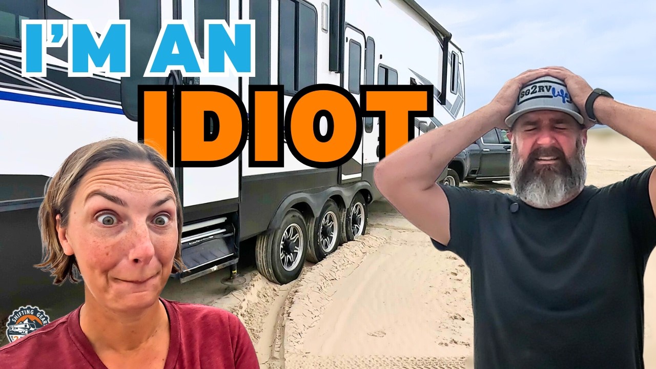 Кемпинг на пляже вдали от цивилизации: ошибка новичков, которую мы совершили.