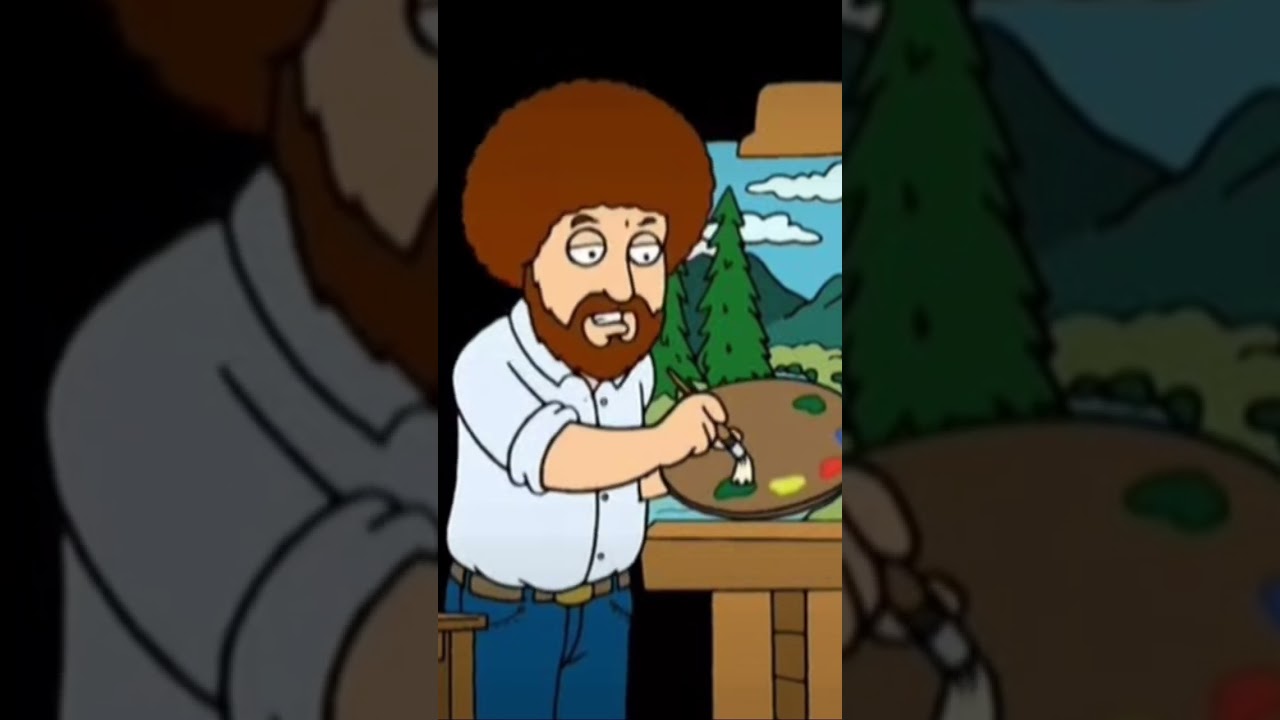 Peter Griffin talks back to Bob Ross 🤣