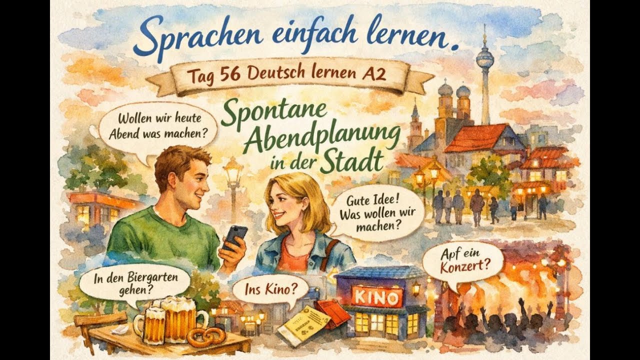 Tag 56 Deutsch lernen A2 