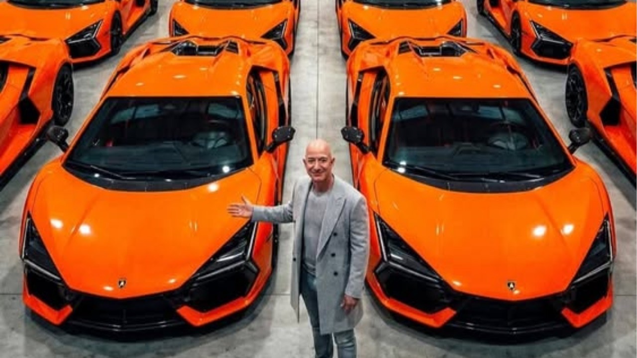 You Won't Believe What's Inside Jeff Bezos' $21M Car Collection!
