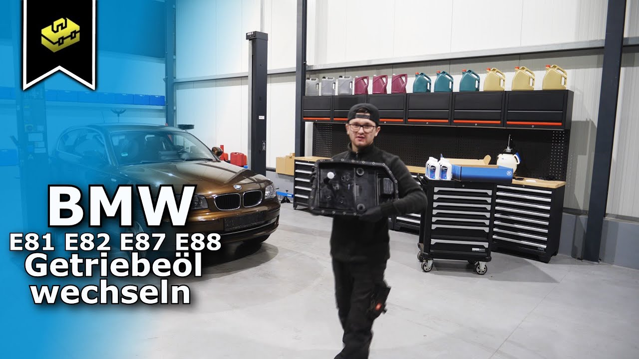 BMW 1er E81 E82 E87 E88 N47 6 HP Getriebeöl wechseln | BMW Automatic transmission oil change
