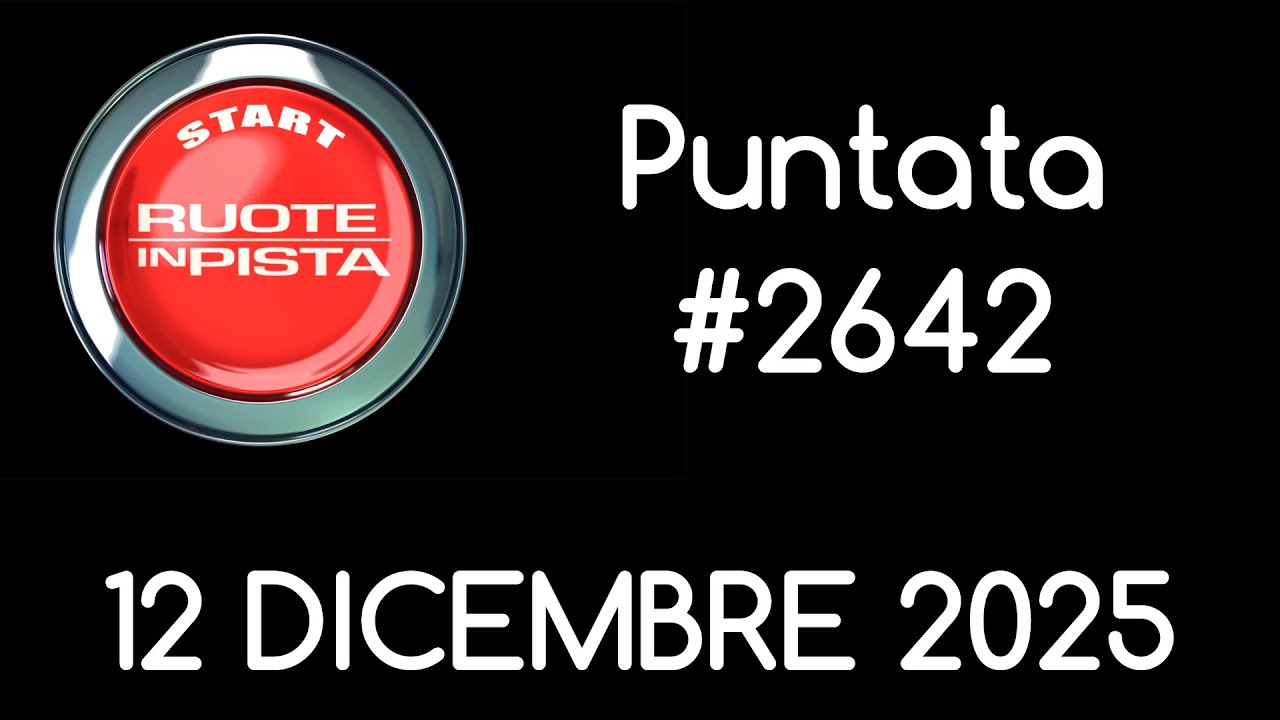 BMW M2, Sportequipe 8 GT, TopSpeed, VW T-Roc e Bloopers a Ruote in Pista n. 2642 - 12/12/2025