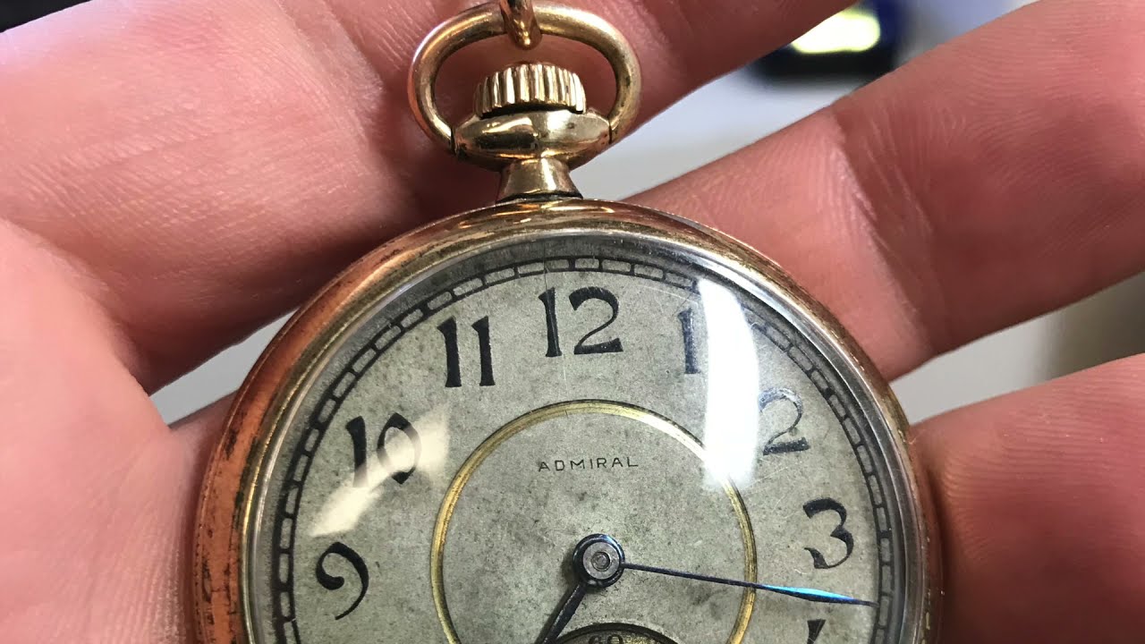 Virtual Watchmaking (Admiral pocket watch video tutorial)