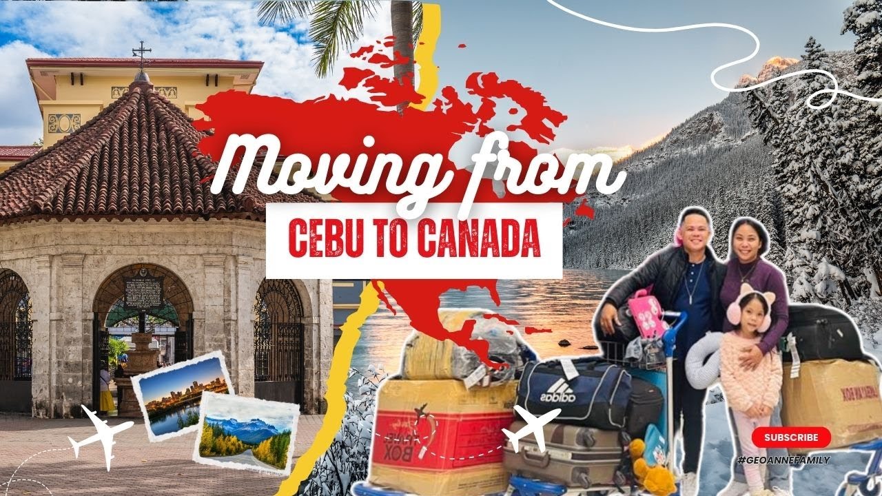 Vlog # 17 -  Moving from Cebu, Philippines to Saskatchewan, Canada