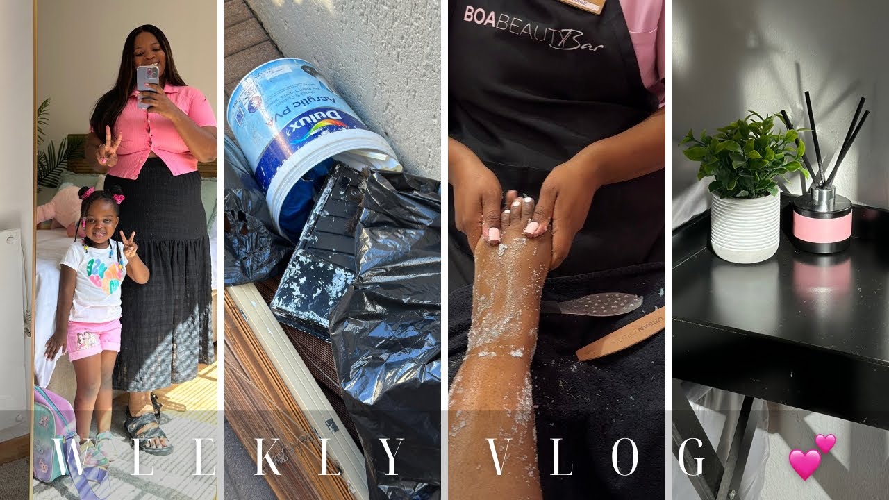 Small Back Room Cleaning | Working Out & Selfcare | A Week Of Being A Mom & Boss Wife | Vlog