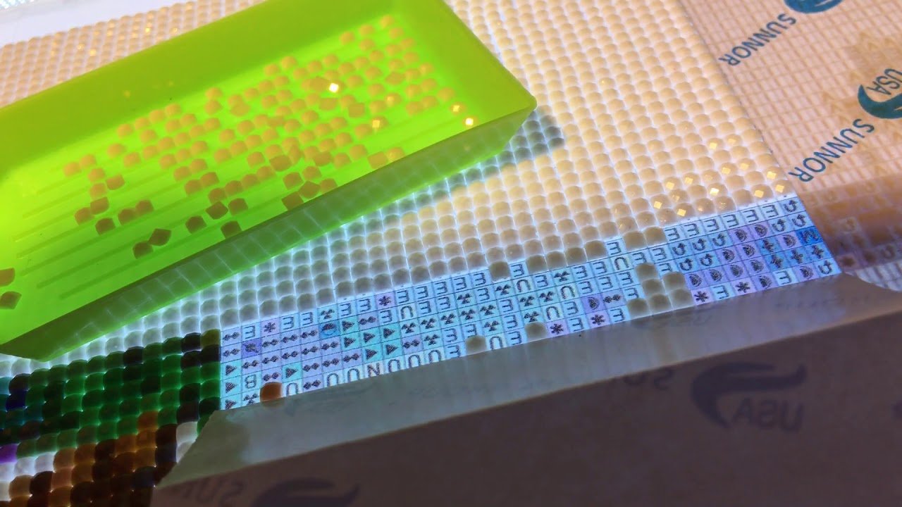 Diamond Painting and Methods to my Madness (Efficiency)