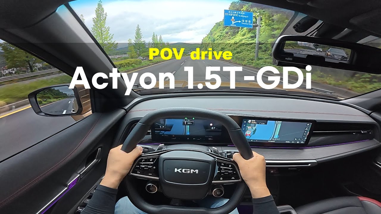 2025 KGM Actyon 1.5T-GDi 2WD POV drive