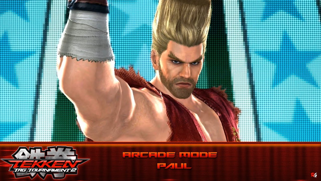 Tekken Tag Tournament 2: Arcade Mode - Paul