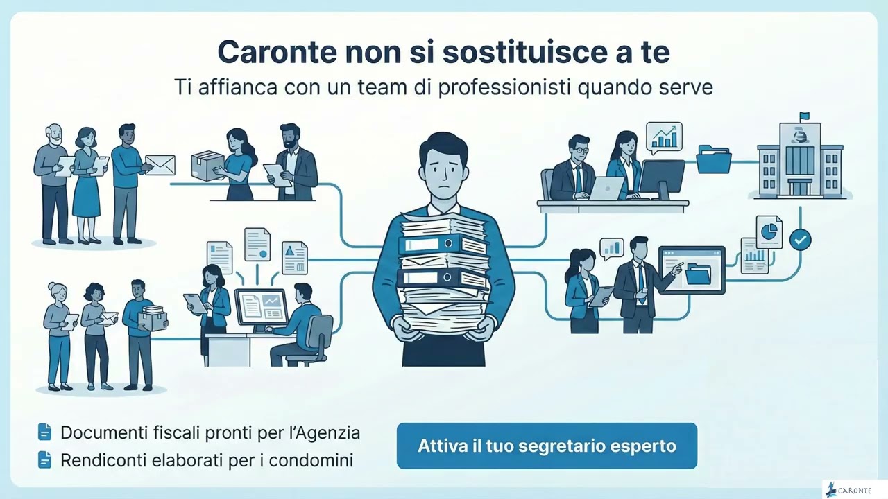 CED On-Demand: CARONTE in tuo aiuto per adempimenti contabili o fiscali del condominio