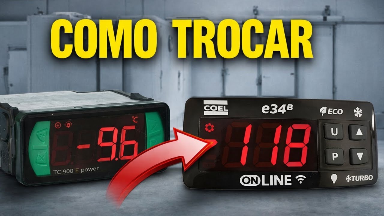 Trocar TC900 por E34b WiFi e como ter acesso pelo telefone