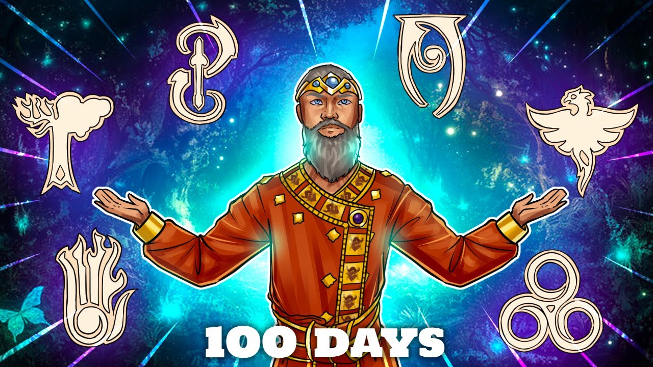 I Spent 100 Days In Skyrim Legendary Difficulty Becoming A Master Enchanter (Skyrim Movie)