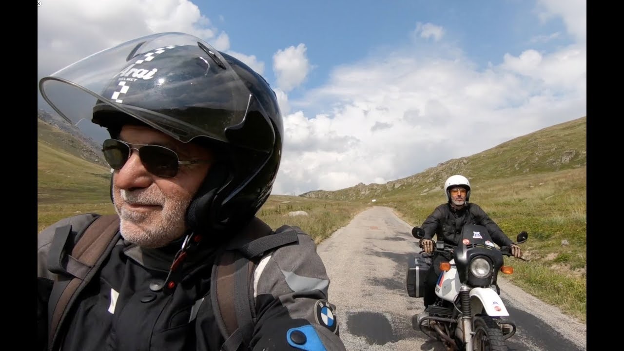 BMW R80GS - Royal Enfield Himalayan - Autour du Galibier Partie 1/2