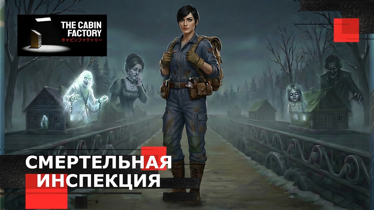 Стрим The Cabin Factory - Смертельная Инспекция. Полное прохождение.